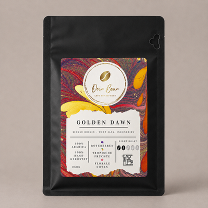 Golden Dawn | Light Roast | Single Origin aus West-Java | Kaffeepulver