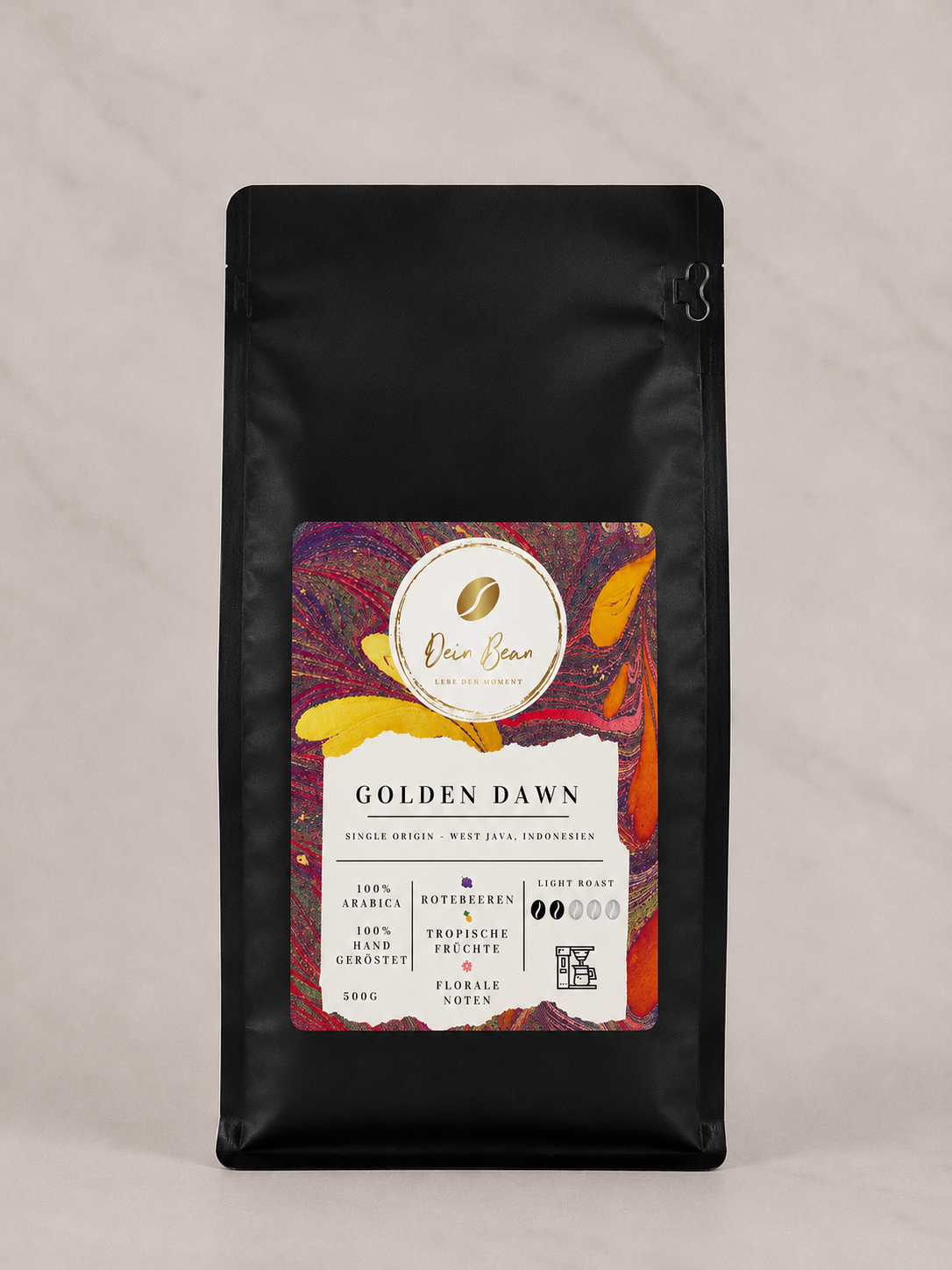Golden Dawn | Light Roast | Single Origin aus West-Java | Kaffeepulver