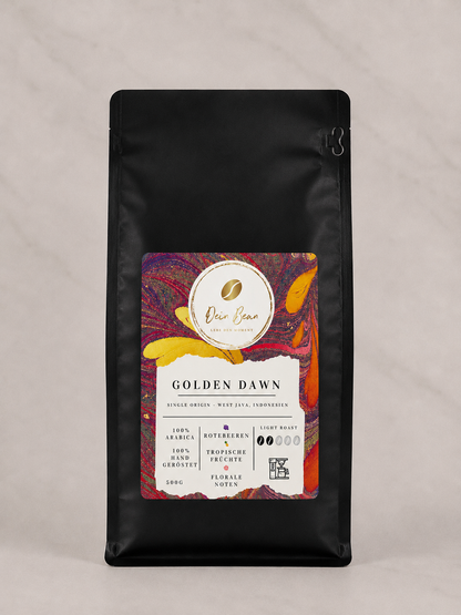 Golden Dawn | Light Roast | Single Origin aus West-Java | Kaffeepulver