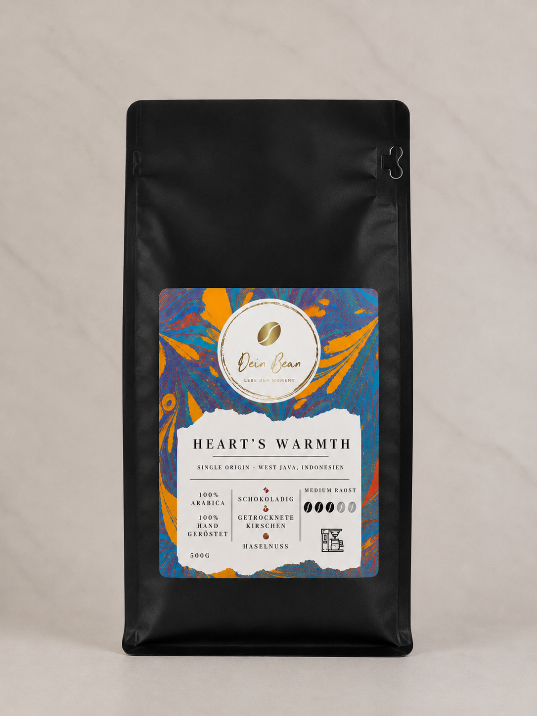 Heart's Warmth | Medium Roast | Single Origin aus West-Java | Kaffeepulver